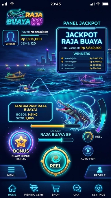km777 — layar beranda